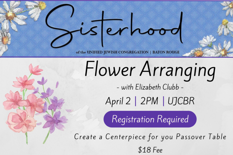 Banner Image for Flower Arranging with the Sisterhood